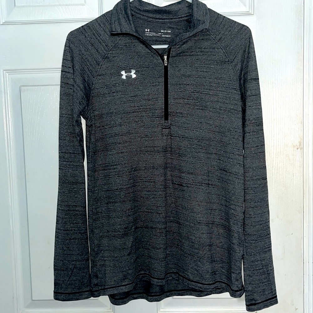 under armor 1/4 zip sweatshirt